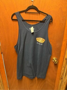 Ron Jon Navy Tank Top with Surf Shop Patch